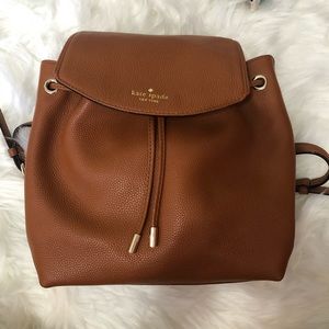 Brown Kate Spade backpack